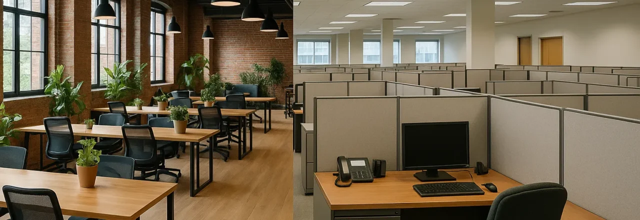 Key Differences Between Coworking Spaces and Traditional Offices